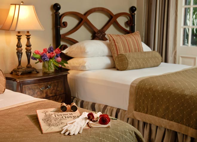 Sample hotel room